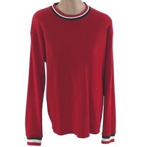 Evolution‎ In Design Thermal Shirt Mens MD Red Minimalist Style Utility Modern